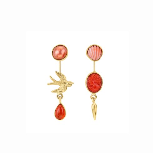 Double Detachable Victorian Drop Earrings