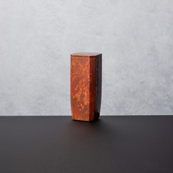 cast bronze with gold leaf and gold powder interior vessel by Koji Hatakeyama