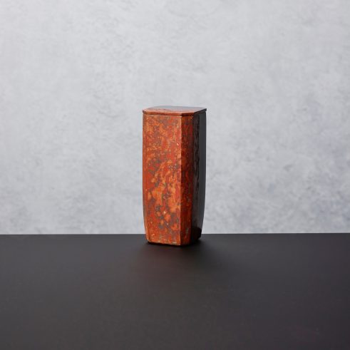 cast bronze with gold leaf and gold powder interior vessel by Koji Hatakeyama