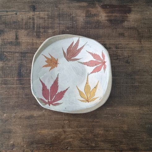 Maple Leaves Plate