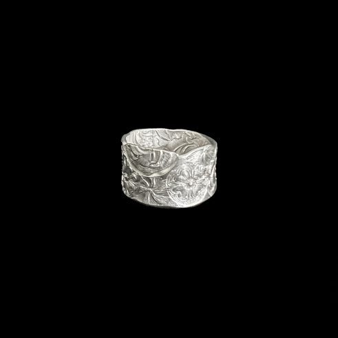 Broad Flower Ring