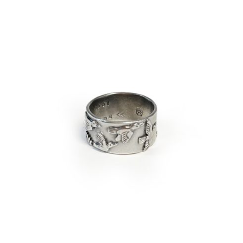 Dog and Birds Ring