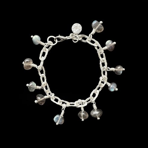 Bracelet with Labradorite Beads