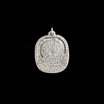 Owl and Rat Pendant