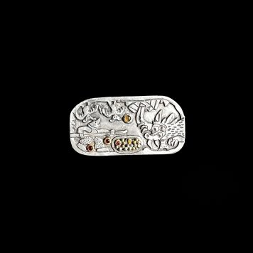 Protecting My Assets Brooch