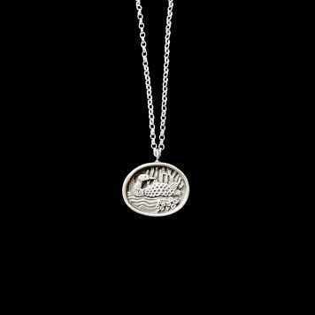 Duck on Water Pendant