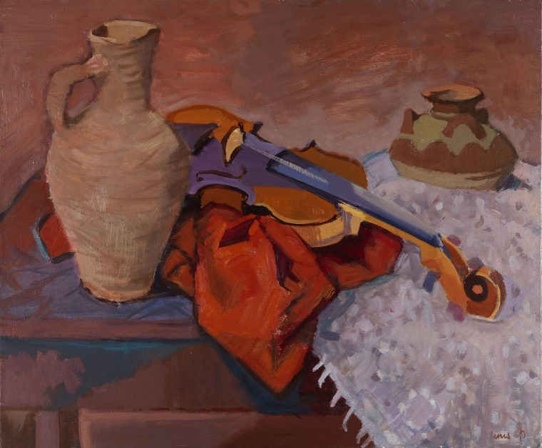 Still Life with Violin