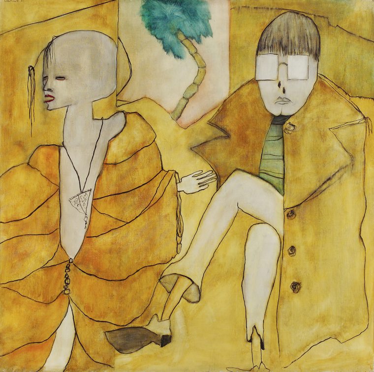 Woman in a Fur Coat