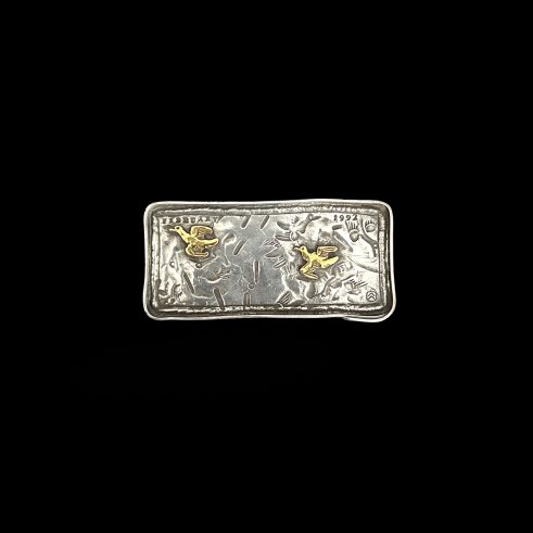 Two Birds Brooch