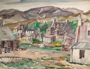 Quiet Street in Borders Village