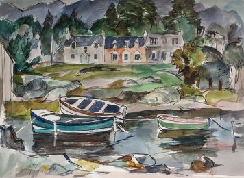 Rowing Boats at Plockton Village