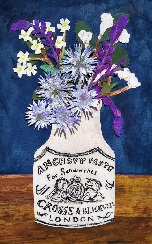 Anchovy Paste Floral Arrangement