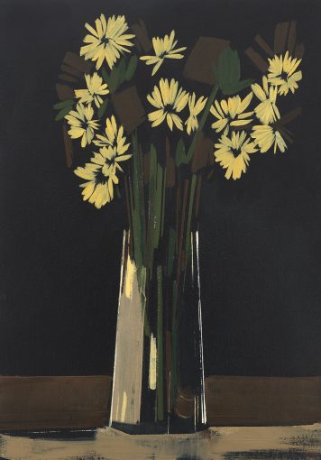 Yellow Flowers in a Vase