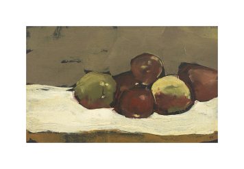 Fruit on White Cloth