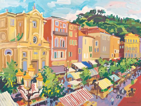 The Flower Market in Nice