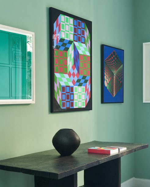 Victor Vasarely works in A Collector’s Eye, The Scottish Gallery I, October 2024