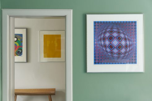 Victor Vasarely works in A Collector’s Eye, The Scottish Gallery II, October 2024
