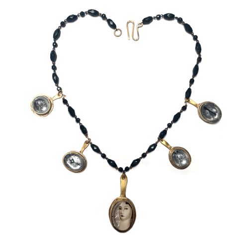 Handmade Mirror Neckpiece