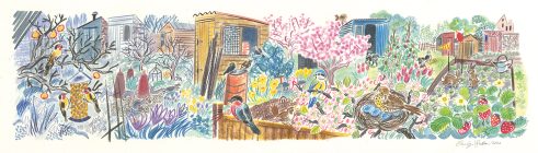 Allotments from Winter to Spring