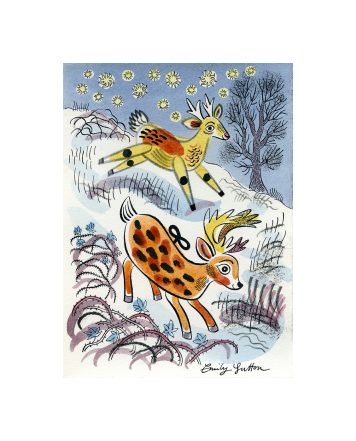 Winter Deer