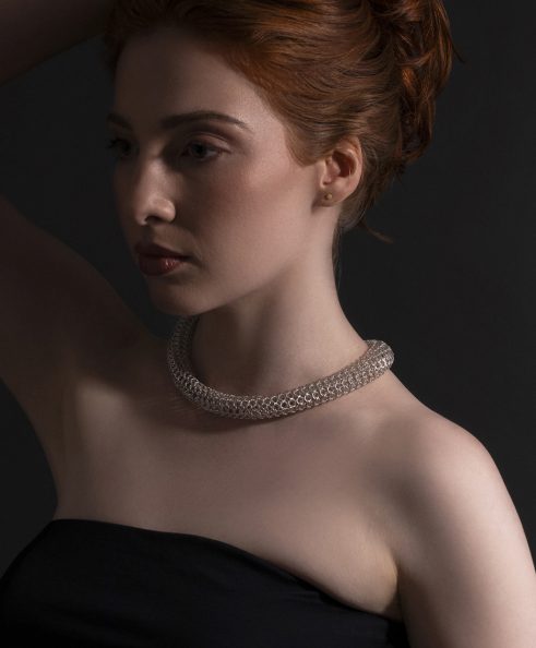 Ennis Chain Tube Necklace