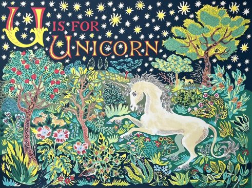 U is for Unicorn