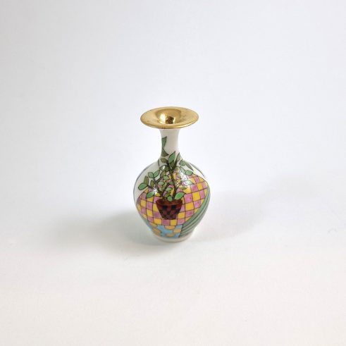 Miniature Painted Pot – Medium