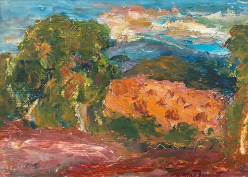 Glimpse of the Lammermuirs