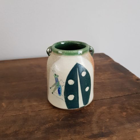 Small Grasshopper Vase
