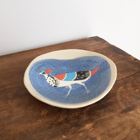 Small Guinea Fowl Plate