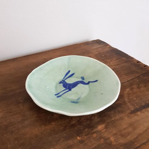 Celadon Hare Plate II