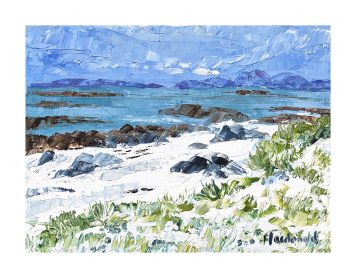 The Paps from Oronsay