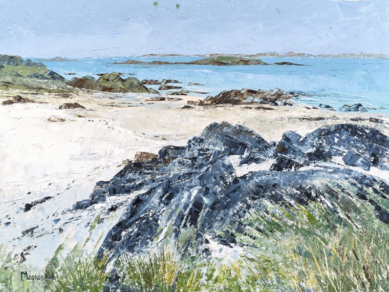 Toward Finger Rock on a Calm Day, Iona