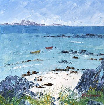 Two Little Boats, St Ronan’s Bay, Iona