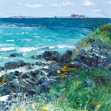 Breezy Day Gigha from Ronachan, Kintyre