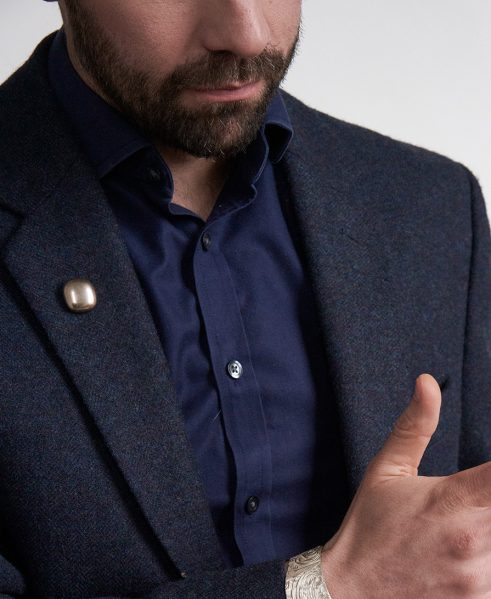 White Gold Small Pin II