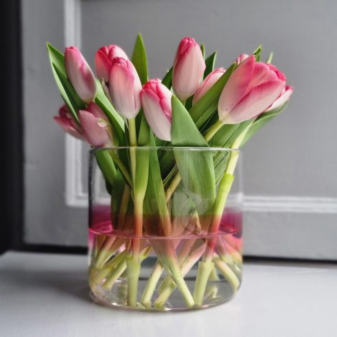 Ruby Wrap Vase