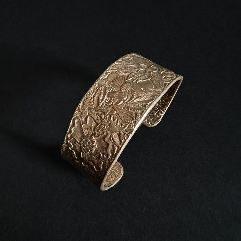 Hedgerow Bronze Bangle