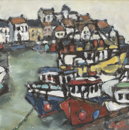 Busy Pittenweem Harbour, 5-2-25