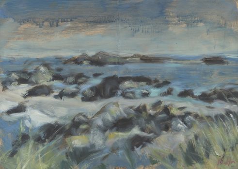 Late Blue Light, North End, Iona, 13-1-25