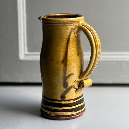 Small Yellow Medieval Jug