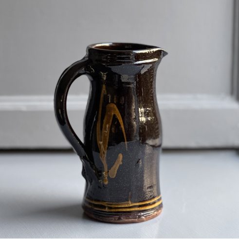 Small Black Medieval Jug