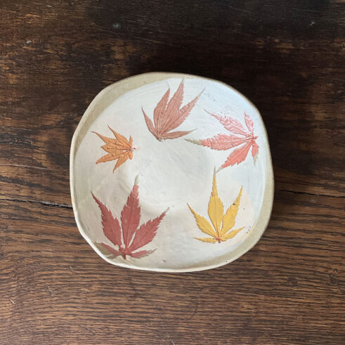 Maple Leaves Plate