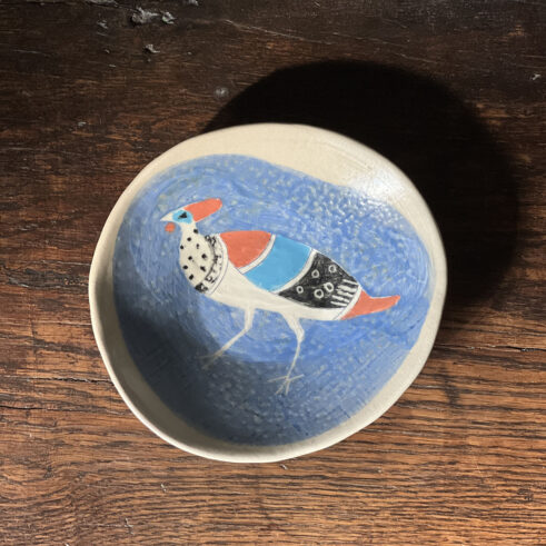 Small Guinea Fowl Plate