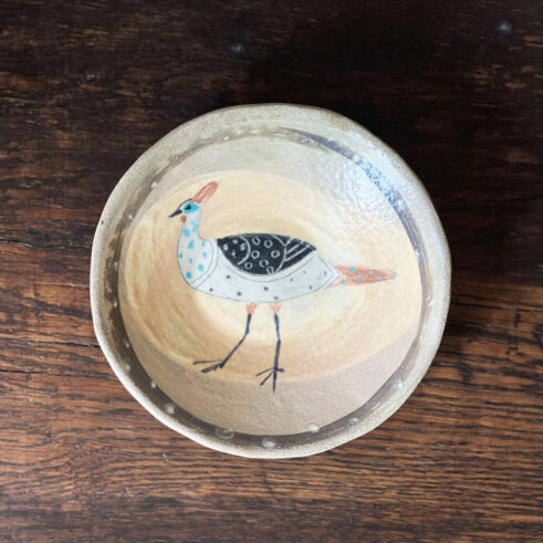 Small Guinea Fowl Plate