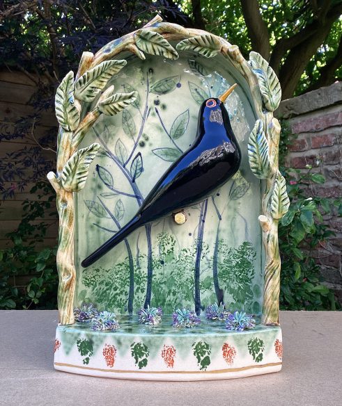 Blackbird in a Bower