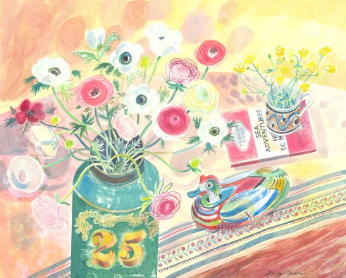 Still Life with Anemones and Sea Adventures