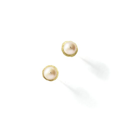 Pink Pearl Earrings