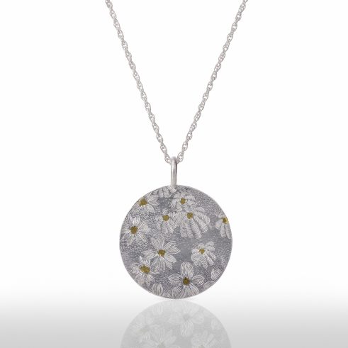 Hana Pendant (with gold)