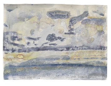 Sky above Brough of Birsay